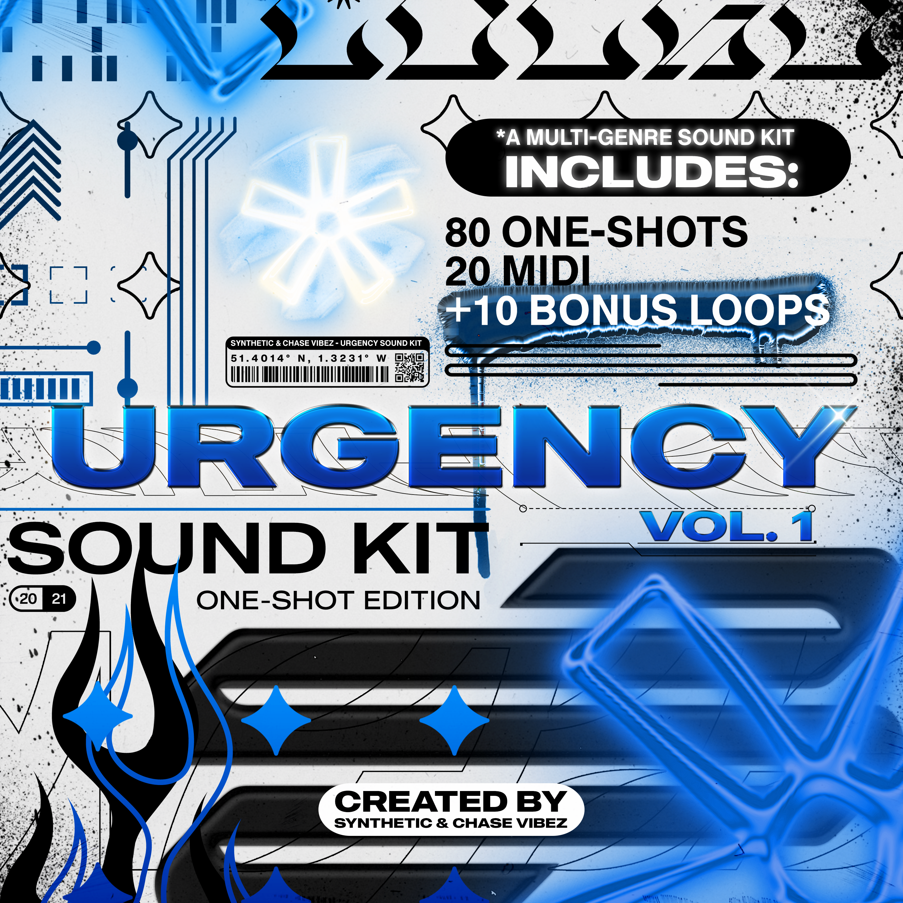 Chase Vibez x Synthetic - Urgency Sound Kit Vol. 1 [One Shot Edition]